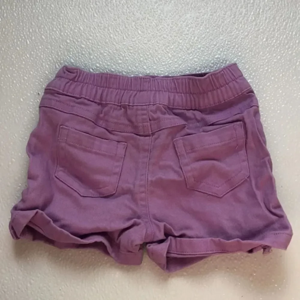 Garanimals Purple Ruffle Trim‎ Shorts Baby Girl 6-9 Months Cute